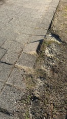 Foto: Gehweg Schäden 