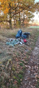 Foto: Abfall im Wsld  