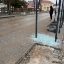Foto: Scheibe Bushaltestelle  