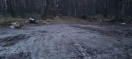 Foto: Müll auf dem Waldparkplatz 