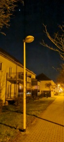 Foto: Defekte Laterne  
