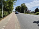 Foto: Gesperrte Straße  