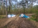 Foto: Bauschutt im Wald - Große Säcke 