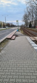 Foto: Barrierefreiheit an Haltestelle W Alexis Straße prüfen  