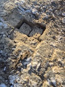 Foto: Gehwegschaden,Gehweg abgesackt  