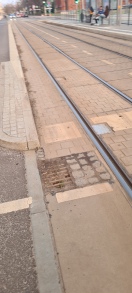 Foto: THB Haltestelle Gulli verstopft  