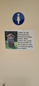 Foto: Krugpark - Reparatur der Toilette bzw. Abwasseranlage nötig  