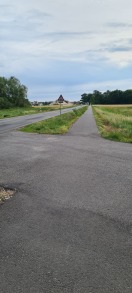 Foto: Ortseingang Brandenburg Richtung Wust fehlt das Verkehrszeichen VZ240 