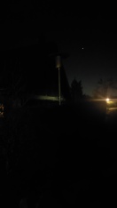 Foto: Defekte Beleuchtung  