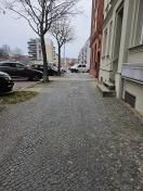 Foto: Erneut zugeparkter abgesenkter Bordstein 