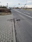 Foto: Schlaglöcher! 