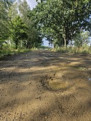 Foto: Sehr schlechter Straßenzustand 