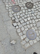 Foto: Steine aus der Straße lose 
