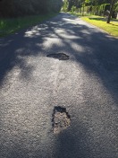 Foto: Schlaglöcher  