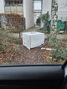 Foto: Schrotte Waschmaschine 