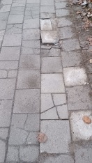 Foto: Gehwegsschäden 
