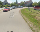 Foto: Potentieller Unfallschwerpunkt (mehrere beobachtete Beinaheunfälle) 