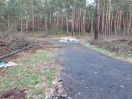 Foto: Müll auf Parkplatz 