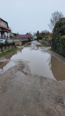 Foto: Nach Niederschlag erneut unpassierbar 