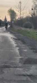 Foto: Schwere Schäden an der Strasse 