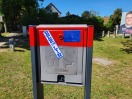 Foto: Papierkorb beklebt und bemalt 
