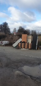 Foto: Sperrmüll aus der Kleingartenanlage 