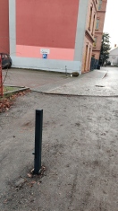 Foto: Unfallgefahr Poller 
