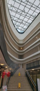 Foto: Gesundheitszentrum Dachschaden - Wann erfolgt abschließende Reparatur? 