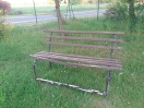 Foto: Bank Spielplatz Säritz 