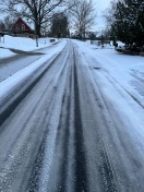 Foto: Beräumung der Straße von Schnee und Eis  