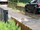 Foto: Straßen Entwässerung  