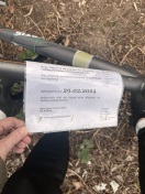 Foto: Fahräder bzw. der Rest davon 
