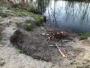 Foto: Böllerreste am Hammergraben 