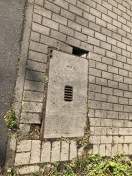 Foto: Kabelschacht unterspült 