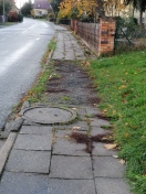 Foto: Beseitigung von nicht Barrierefreien Schadstellen im nordseitigen Gehweg Gartenstraße  