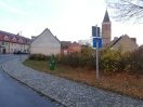 Foto: Unzutreffende Sackgassen-Beschilderung in der Calauer Altstadt 
