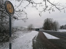 Foto: Fehlende Fahrplanaushänge für Stadtbus im Industriegebiet 