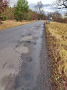 Foto: Straßenschäden, gefährliche Schlaglöcher 