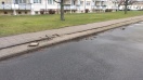 Foto: Gehweg stark beschädigt 
