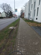 Foto: Illegales befahren von Grünflächen  