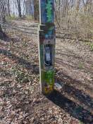 Foto: Verteiler der Lampe ist aufgebrochen am Kupferhammerweg 