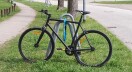 Foto: Fahrrad übrig geblieben 