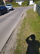 Foto: Gefahrenstelle Eichendorf/August -Bebel Str. 