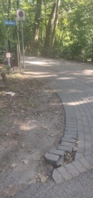Foto: Sturzgefahr  
