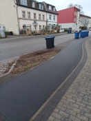 Foto: Zerfahrene Grünflächen  