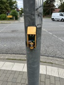 Foto: Drücker an Ampel defekt 