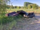Foto: Sofas entsorgt 