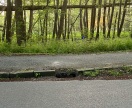 Foto: Fehlender Randstein 