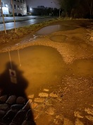 Foto: Wasser steht nach dem Regen  