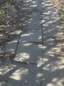 Foto: Defekter Gehweg  